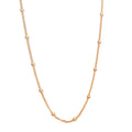 GARGANTILLA ORO LAMINADO 18K CON BALINES