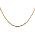 CADENA ORO LAMINADO TEJIDO CHINO 4 MM X 45 CM