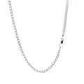CADENA PLATA .925 DOBLE ESLABON 3MM & 50CM
